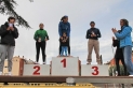 Laia Romero, Laura Vílchez i Paola Clermont, en un podi completament castellarenc.