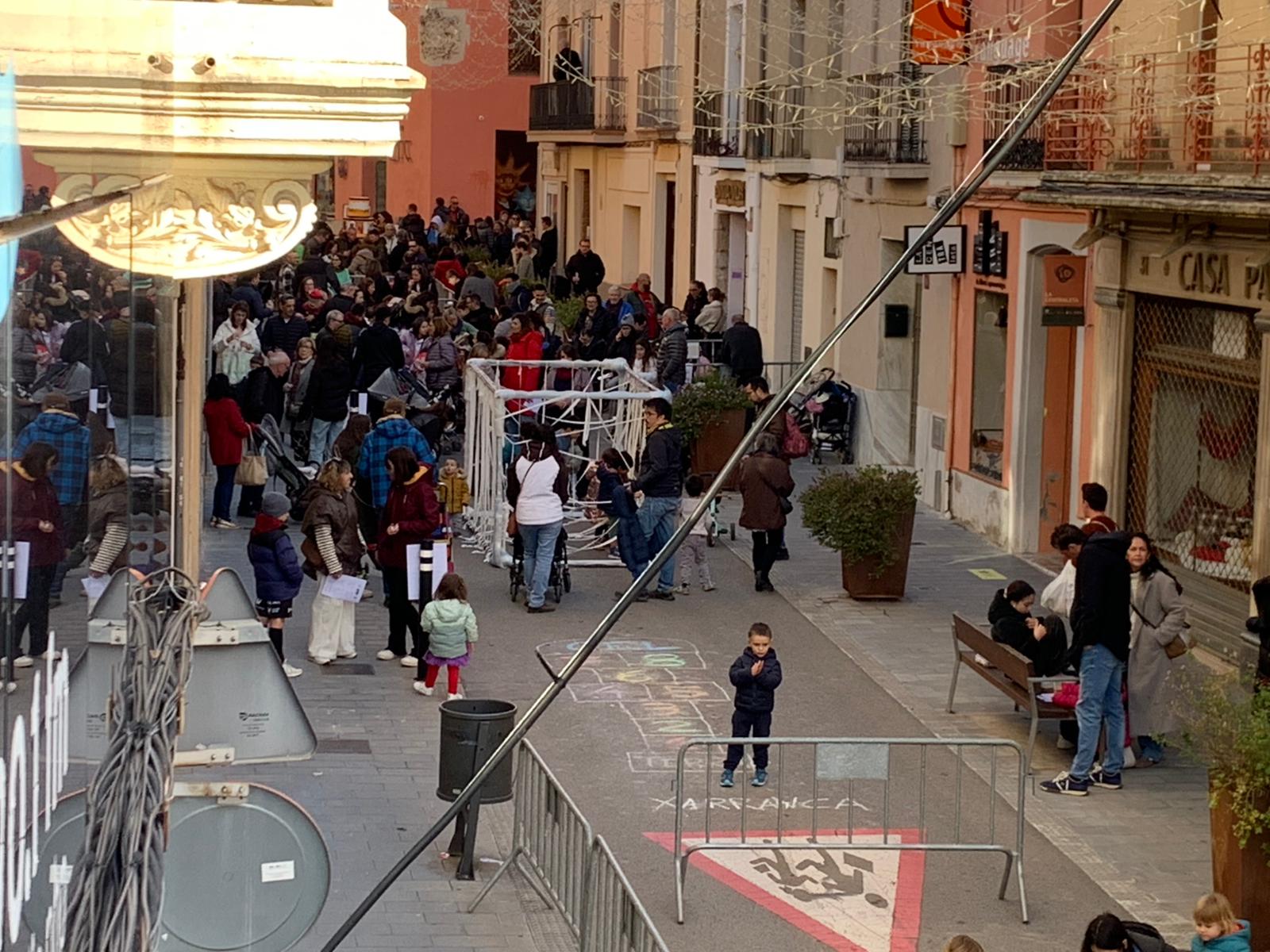 Moment de la celebració dels 50 anys de l'STOP, a l'inici de la festa. || M. A.