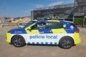 Vehicles de la Policia Local a la plaça d'El Mirador || Arxiu