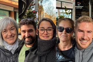 Aurora González, Xavier Segalés, Núria Perera, Charo González i Albert Arroyo
