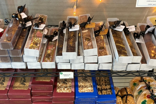 Amb els anys les barres de xocolata han pres el protagonisme | O.Ferran Amb els anys les barres de xocolata han pres el protagonisme | O.Ferran