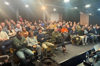 La trobada de la Federació Catalana de Caça, dimarts a la sala d'actes d'El Mirador || Cedida