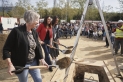 Col·locació de la primera pedra a les obres d'ampliació de l'IE Sant Esteve