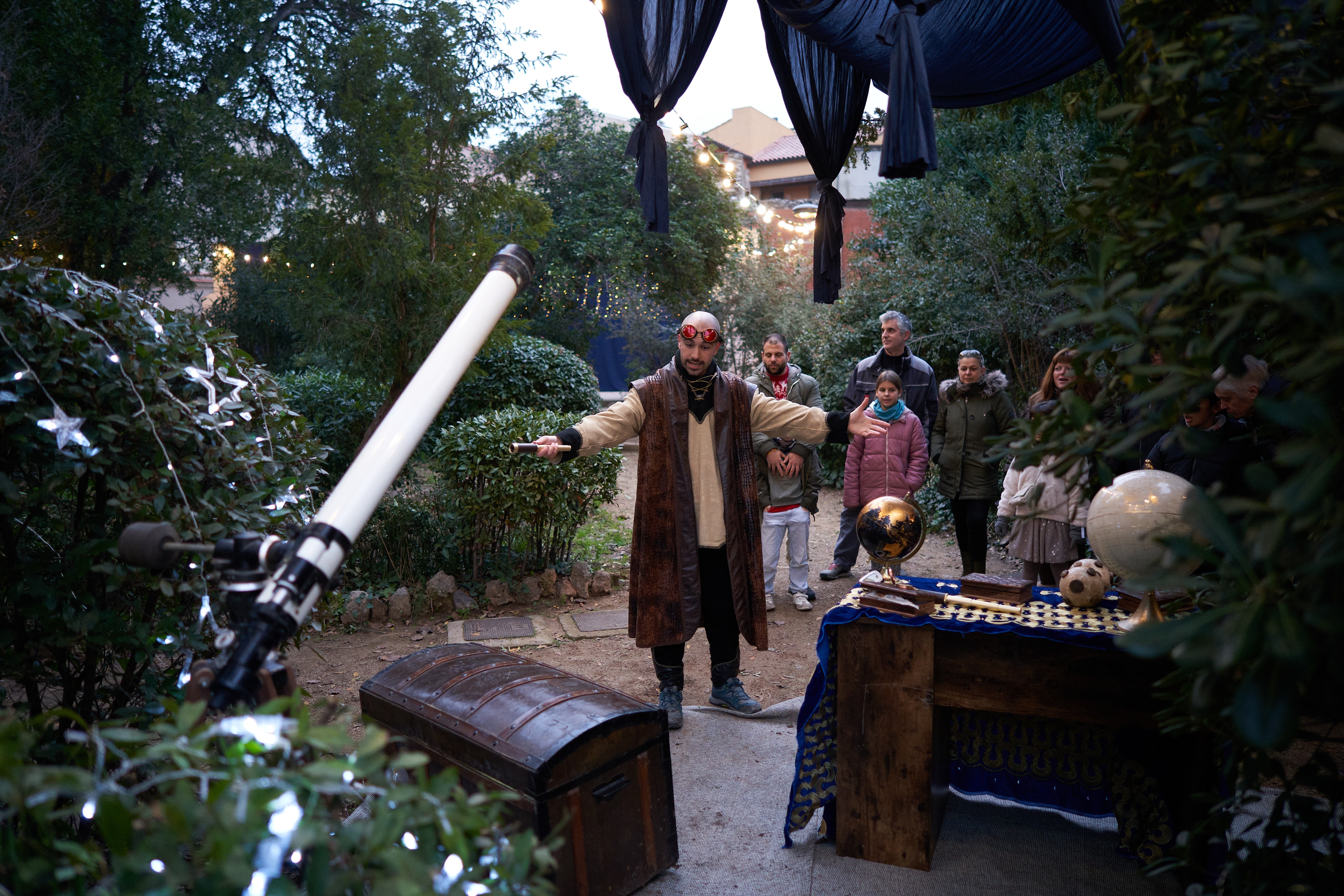 Al Palau Reial, infants i famílies han pogut recórrer diferents espais