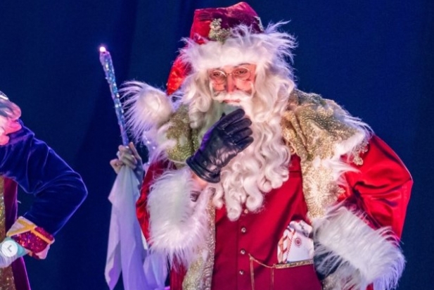 Gerard Portolés vestit de Pare Noel | Juanma Pelaez/Ajuntament de Sabadell Gerard Portolés vestit de Pare Noel | Juanma Pelaez/Ajuntament de Sabadell