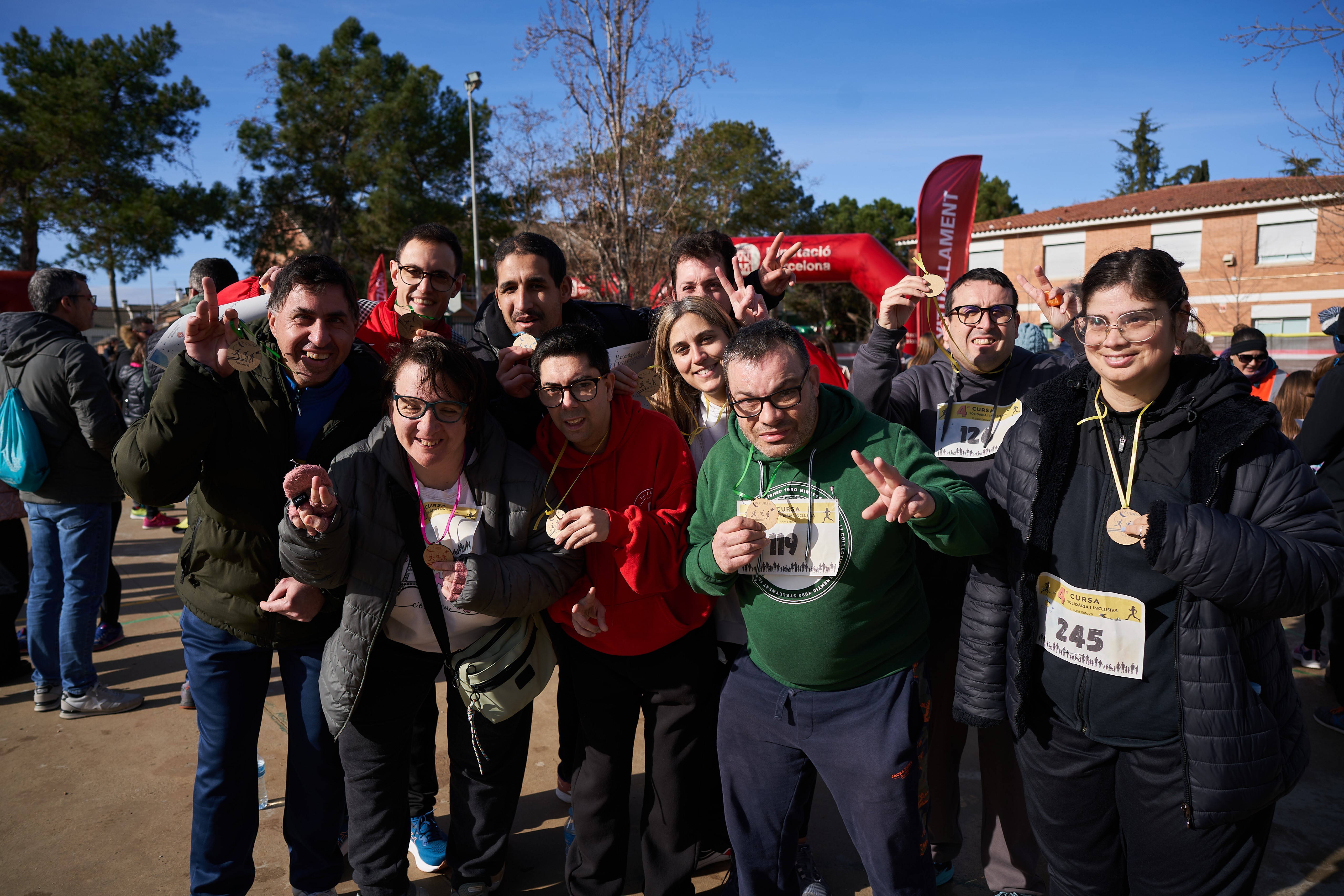 Participants del TEB Castellar a la cursa