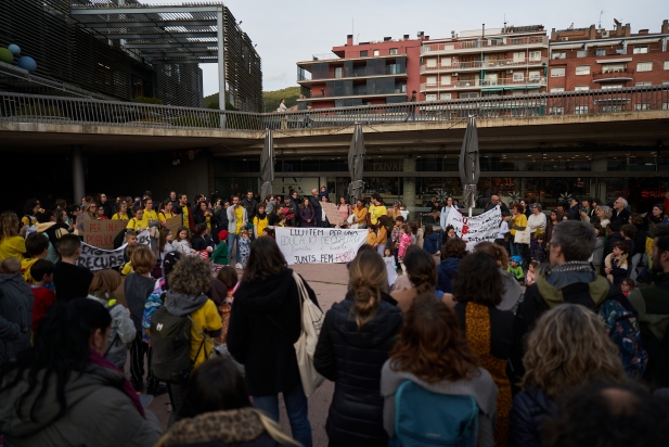 Instant de la concentració d'aquest dimarts | Q.Pascual