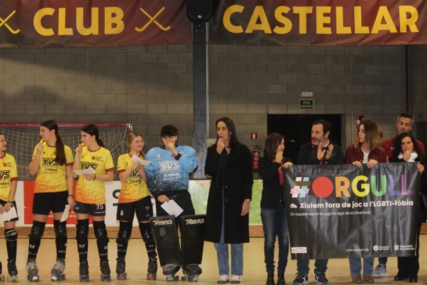 La xiulada s'ha dut a terme al pavelló Dani Pedrosa | C.Aragonès