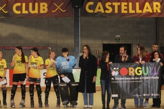 La xiulada s'ha dut a terme al pavelló Dani Pedrosa | C.Aragonès