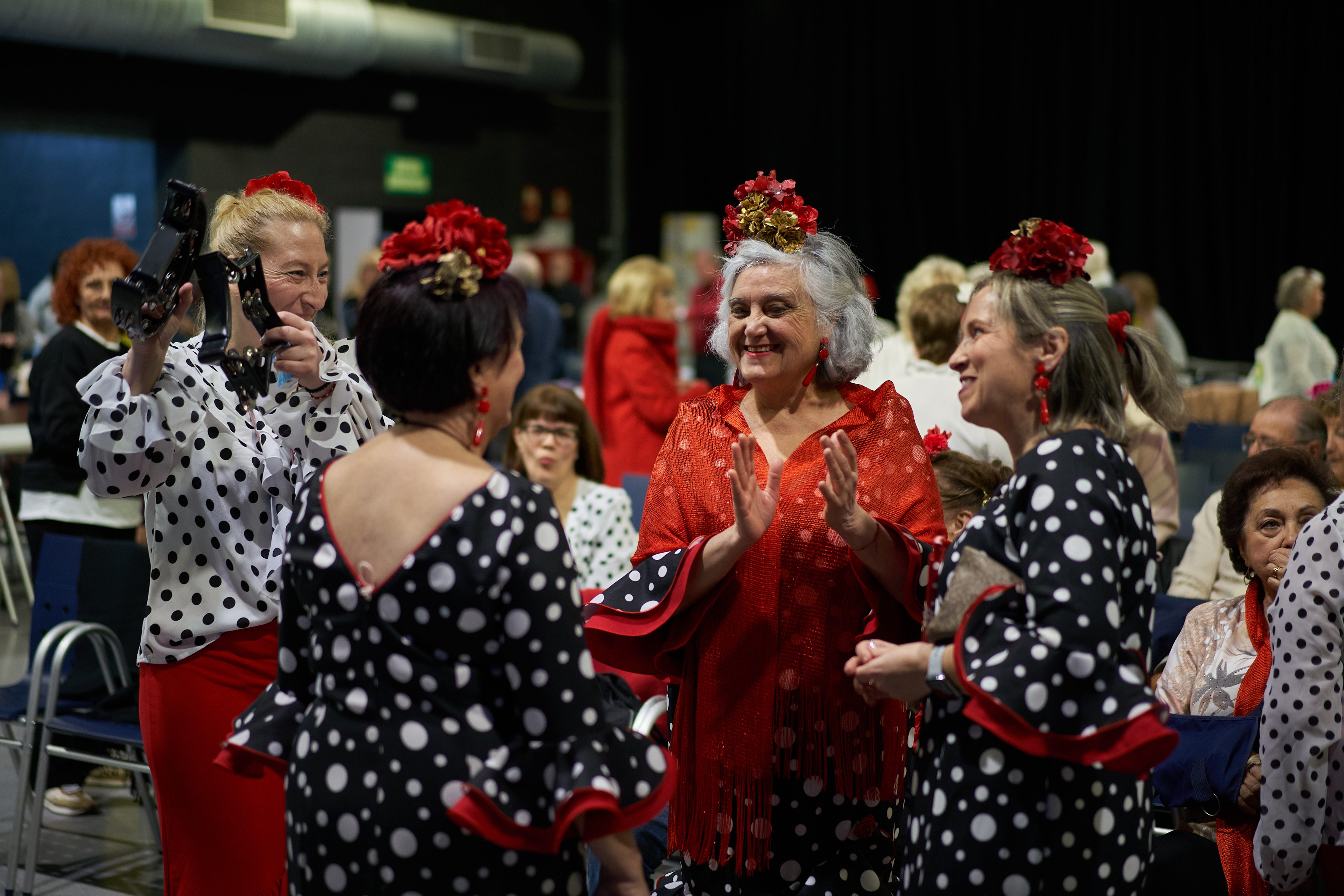Molt bon ambient en el Dia de Andalusia, a Castellar del Vallès. || Q. P.