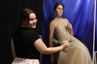 Júlia López Maluquer inaugura una exposició individual a l’Aguilart. || CEDIDA