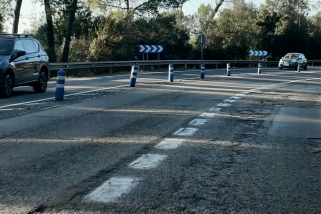 Foto del ferm de la carretera B-124