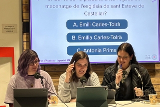 El Col·lectiu Aspàsia a l'equipament juvenil La Fàbrica 