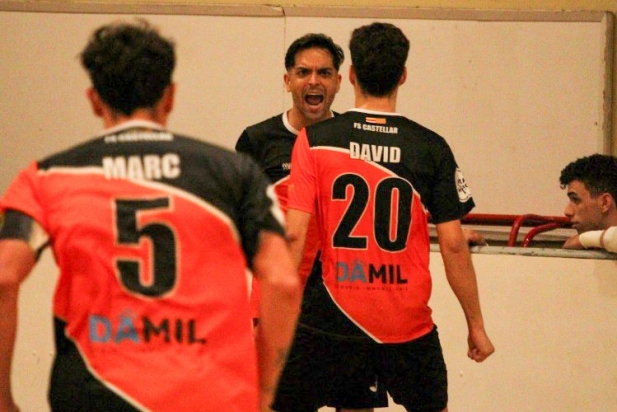 Dani Castro celebra un gol, en una imatge d'arxiu.