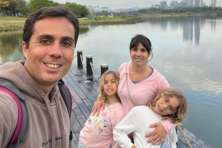 Els Sánchez-Ciclet a la Xina, durant el viatge de retorn.