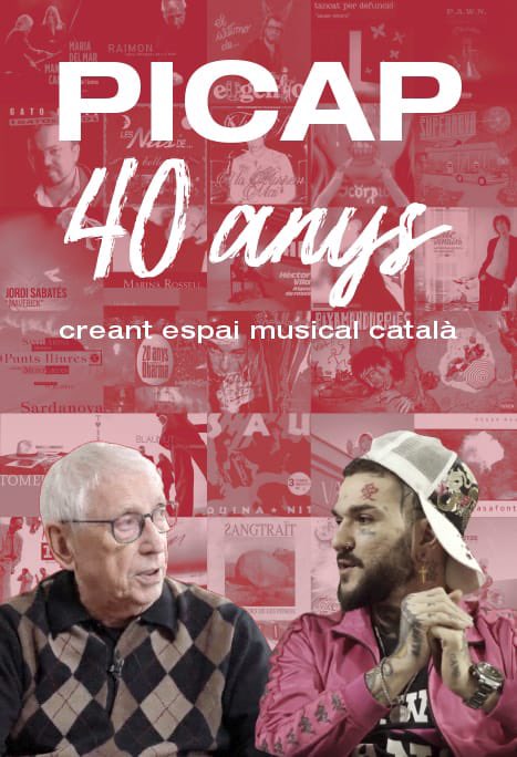 Cartell promocional de 'Picap, 40 anys creant espai musical català'. || 3Cat