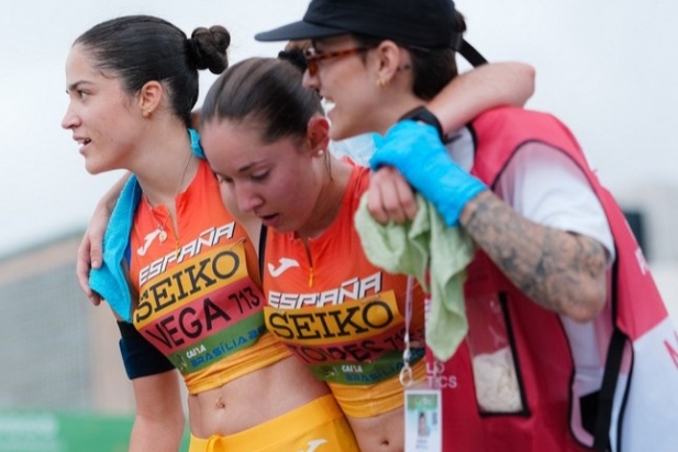 Gina Torres va acabar esgotada la seva participació a Brasilia.