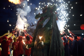 La Víbria presidirà les activitats previstes a la Triforca de l’Esbart Teatral de Castellar aquest dissabte.  || Q. P.
