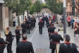 La processó amb la ‘Cruz de Mayo’  amb la Banda de Música de Castellar.