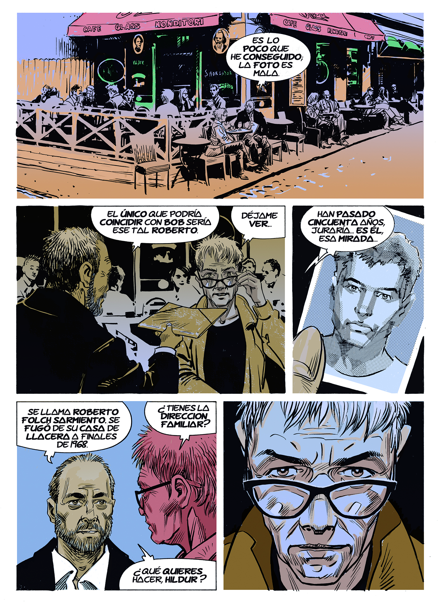 Il·lustracions de 'Bob & Janis' de Joan Mundet. || Joan Mundet