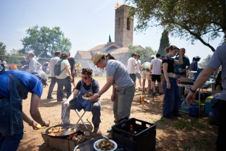 Participants al concurs d’arrossos de l’Aplec de Castellar Vell, l’any passat. || Q. P.