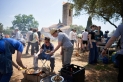 Participants al concurs d’arrossos de l’Aplec de Castellar Vell, l’any passat. || Q. P.
