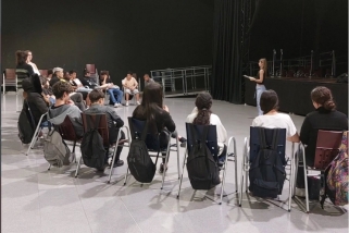 Una reunió d’alguns participants del projecte Dinem Junts que han dut a terme aquesta setmana