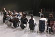 Una reunió d’alguns participants del projecte Dinem Junts que han dut a terme aquesta setmana
