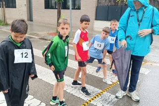 Una de les sortides de les curses de la Milla Urbana.