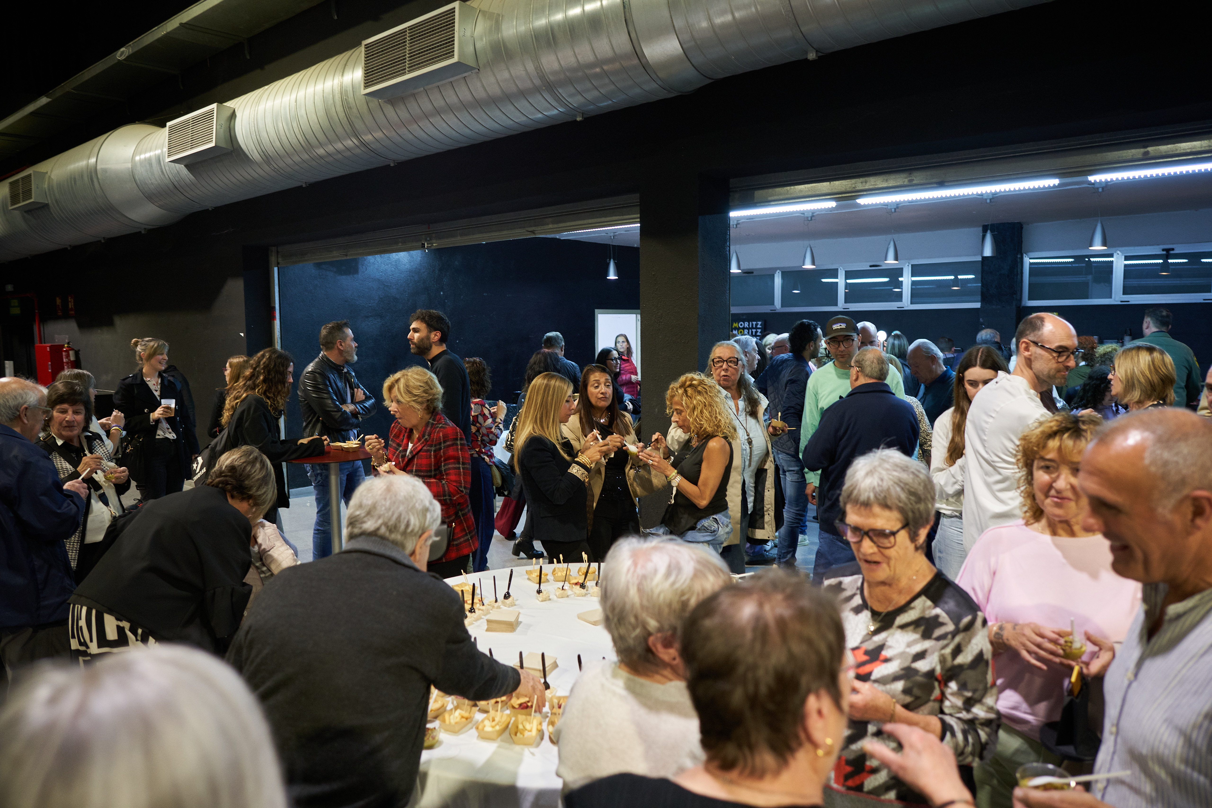 Els comerciants al refrigeri, a la part final de l'acte. || Q. P.