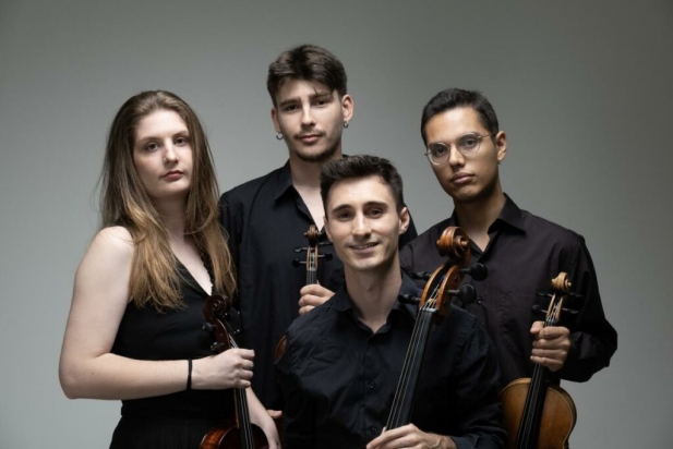 El Quartet Vivancos actua a les Audicions Íntimes de Castellar. ||  CEDIDA