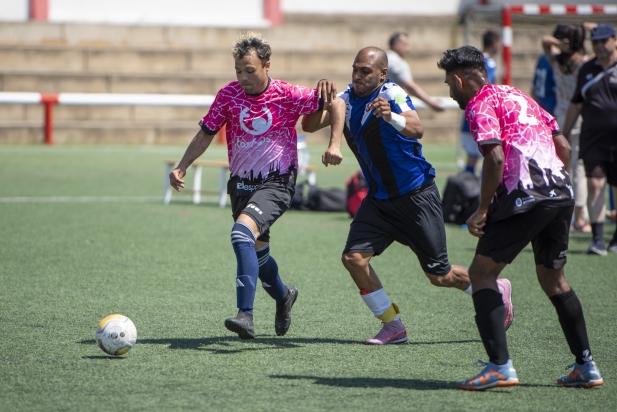 Els partits al Joan Cortiella van ser molt disputats.