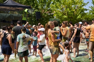 El dissabte va ser el dia ideal pels infants a Can Font.
