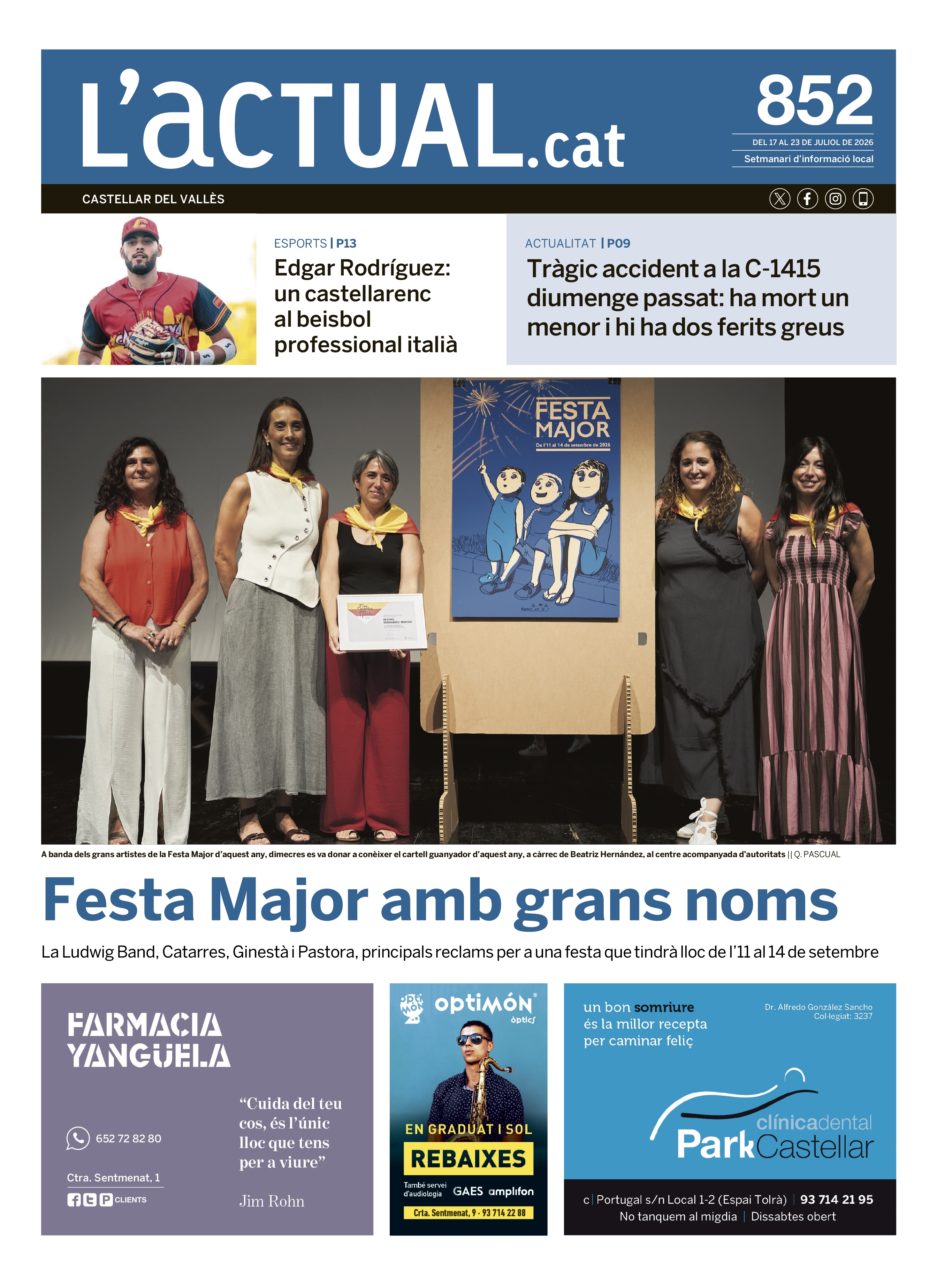Portada Actual 852