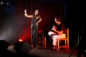 Alba Carmona amb el guitarrista Jesús Guerrero, al Fem Festival. || Q. P.