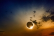 Vista d’un eclipsi de sol total com el que es podrà veure el pròxim 12 d’agost des de diferents punts de la península.