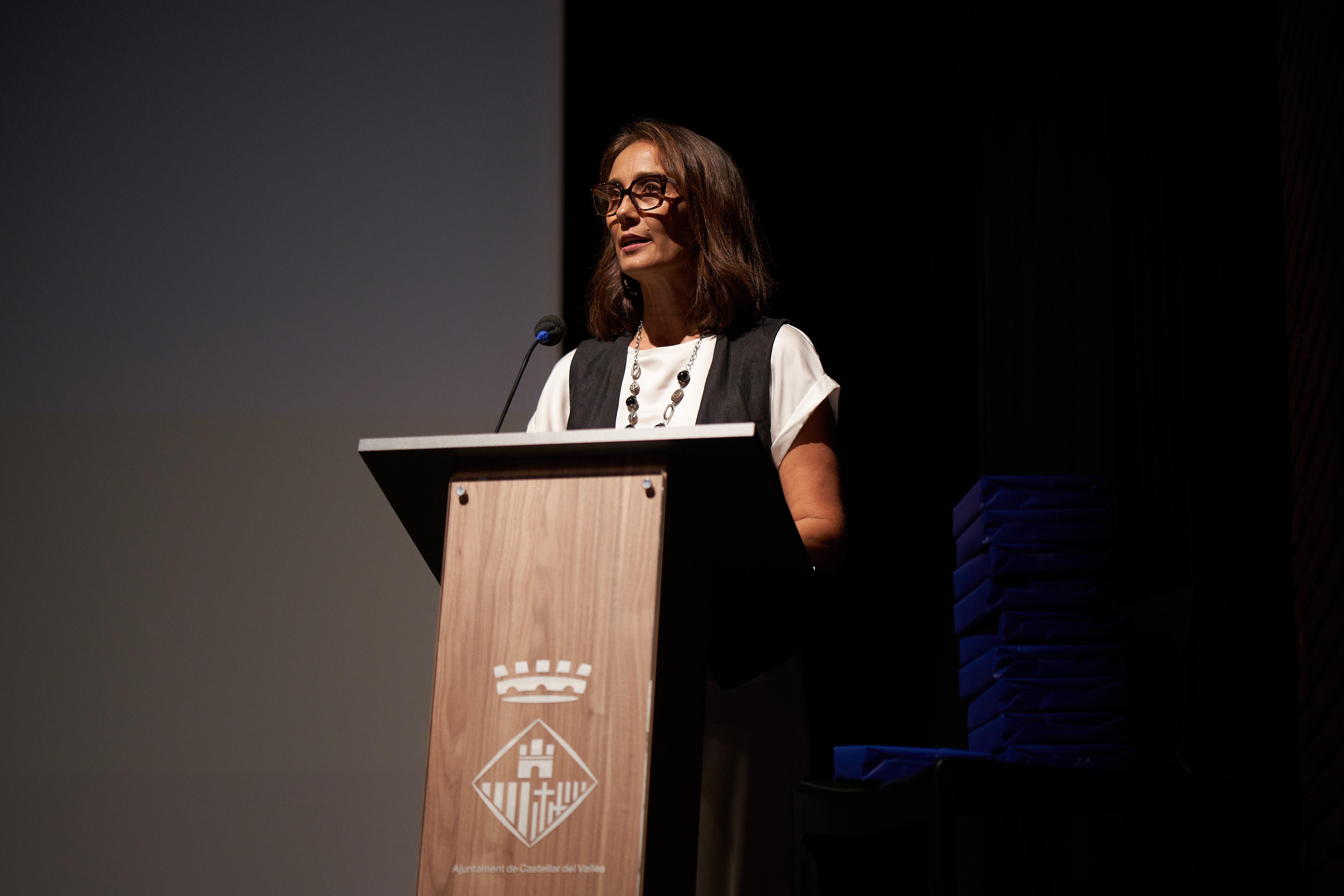 L'alcaldessa, Yolanda Rivera, va obrir l'acte amb un parlament.