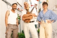 Els Catarres són Jan Riera, Èric Vergés i Roser Cruells. Actuen dissabte de Festa Major a la plaça de la Fàbrica Nova. || MÒNICA FIGUERAS
