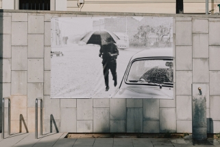 Una de les fotografies de Ramon Llinares s'exposa a Cal Calissó. || Cesc Llinares