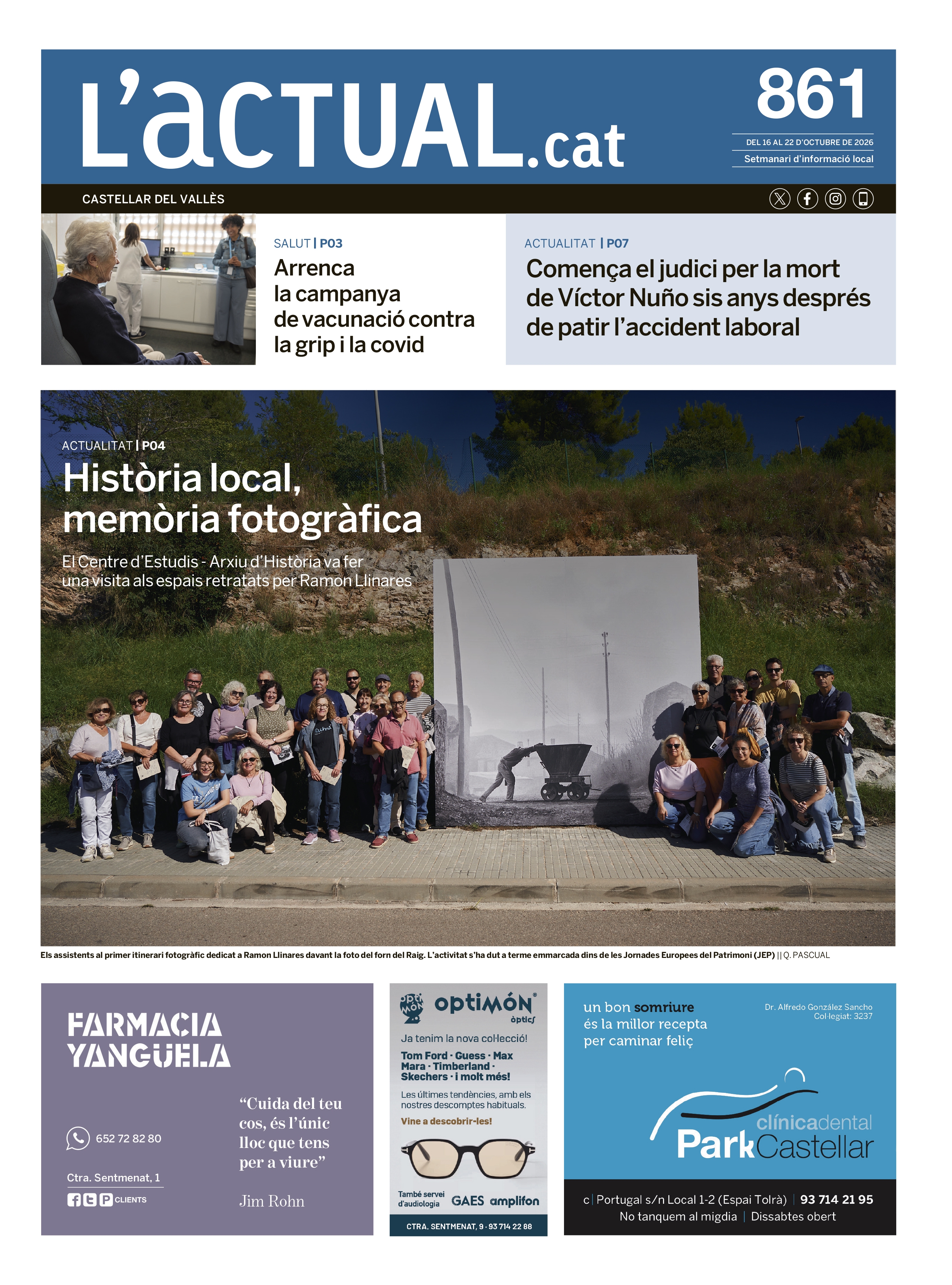 Portada L'Actual 861