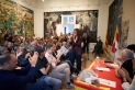 Yolanda Rivera ha estat escollida cap de llista de Som de Castellar-PSC al saló de plens de l'antic Ajuntament || Q. Pascual